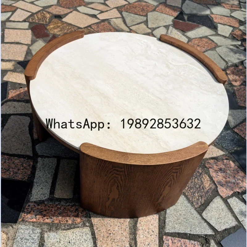 Tables - โต๊ะกาแฟไม้เนื้อแข็ง H5.20 - โต๊ะกาแฟแบบโมดูลสำหรับอพาร์ทเมนต์ขนาดเล็ก - โต๊ะกาแฟหินอ่อนสไตล์โมเดิร์น