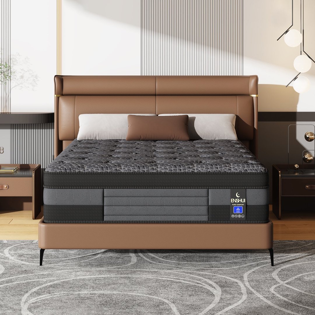 Memory Foam Mattress In A Box Queen - ที่นอนเมมโมรี่โฟมขนาด 12/14 นิ้ว ทวิน ฟูล ควีน