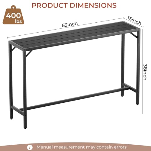 โต๊ะบาร์สำหรับลานกลางแจ้งขนาด  - Outdoor Furniture บทวิจารณ์และราคา
