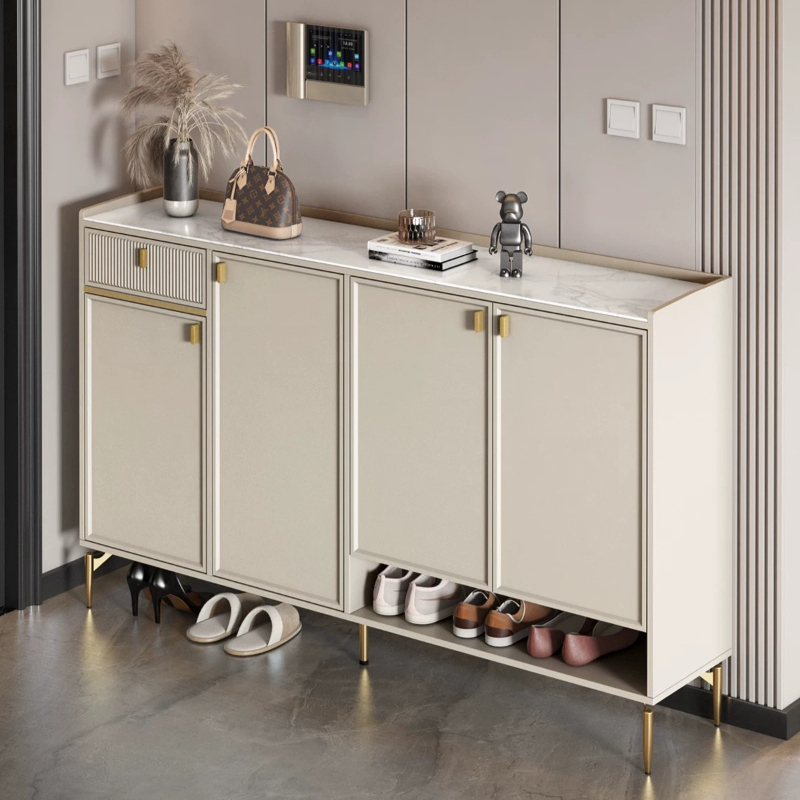 ชั้นวางของทางเข้า ตู้เก็บรองเท - Shoe Rack Cabinet Narrow Entryway บทวิจารณ์และราคา