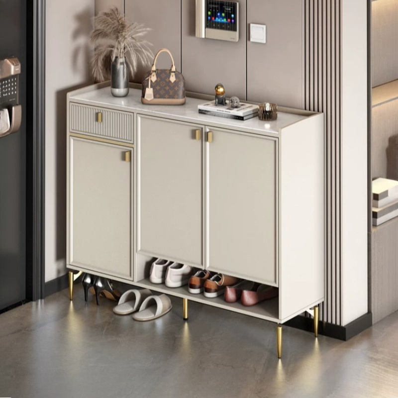 ชั้นวางของทางเข้า ตู้เก็บรองเท - Shoe Rack Cabinet Narrow Entryway บทวิจารณ์และราคา