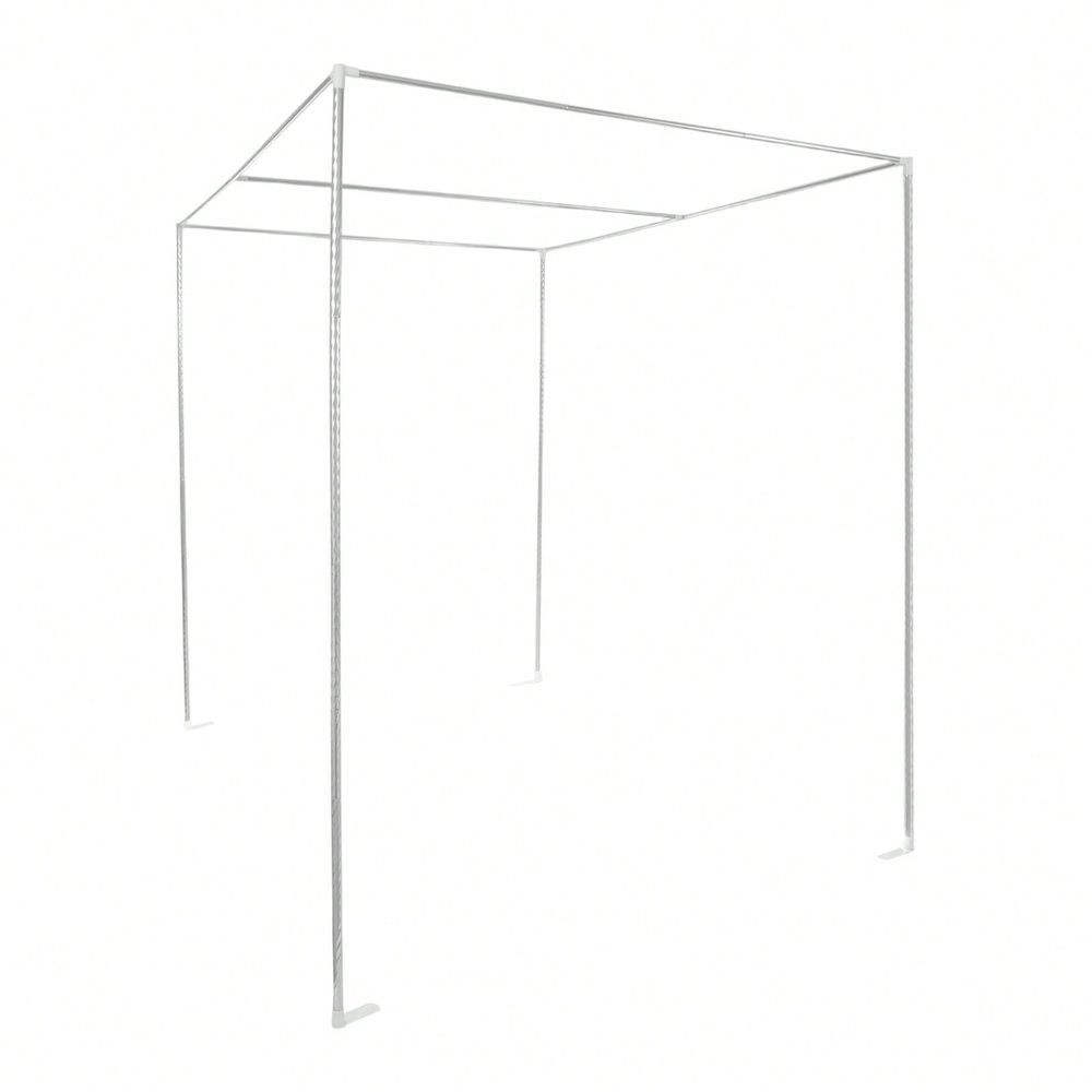 โครงเตียงแบบมีหลังคา 2x2 เมตร  - Canopy Bed Frame Metal Queen บทวิจารณ์และราคา