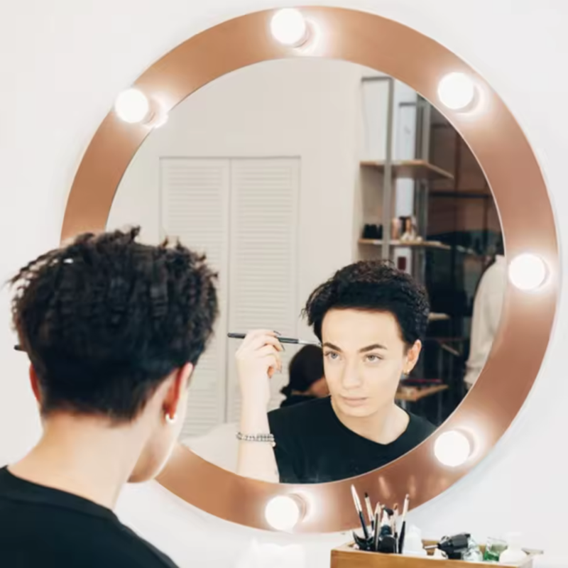 ไฟแต่งหน้า LED Lady Beauty แบบ - Dressing Table Vanity With Lighted Mirror บทวิจารณ์และราคา