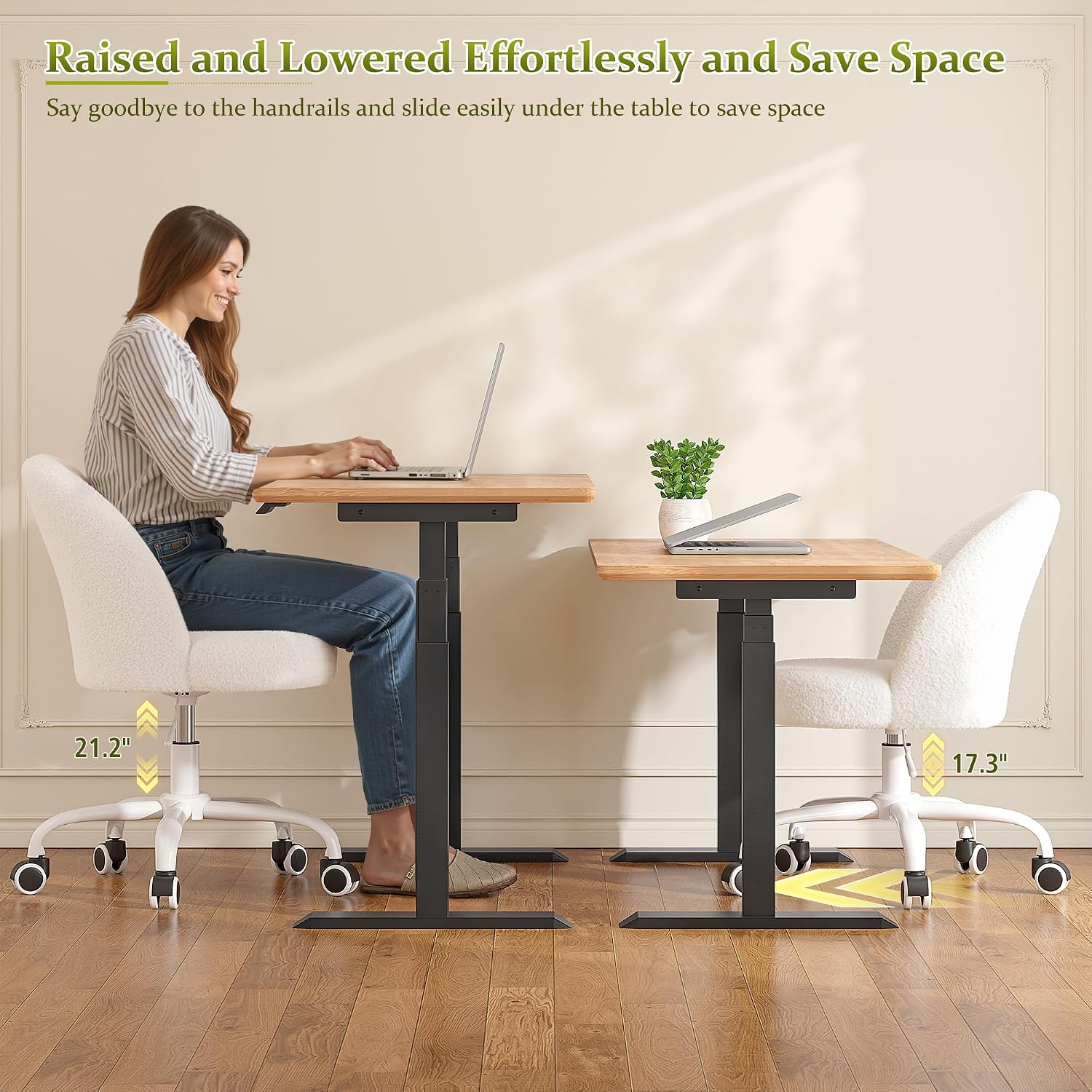 เก้าอี้โต๊ะเครื่องแป้งสีขาวดูเ - Bedroom Furniture บทวิจารณ์และราคา