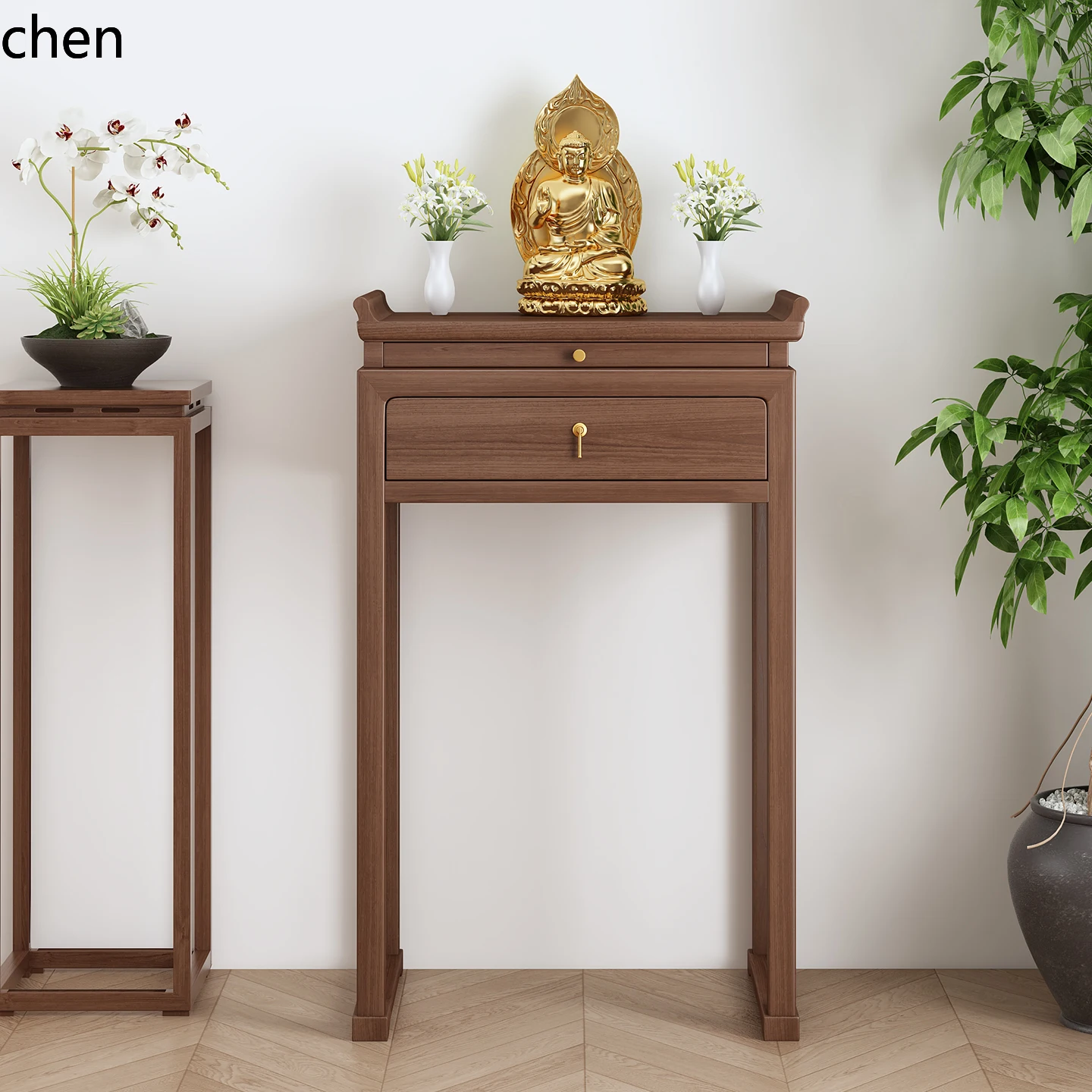 โต๊ะบูชาไม้เชอร์รี่ r5.20 โต๊ะ - Tables บทวิจารณ์และราคา