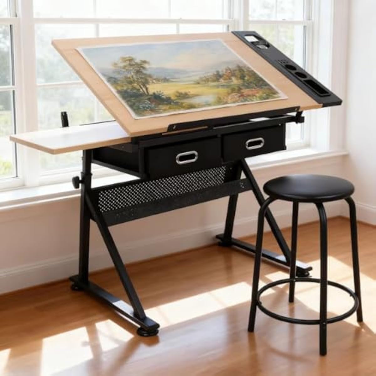 โต๊ะเขียนแบบปรับระดับความสูงได - Tables บทวิจารณ์และราคา