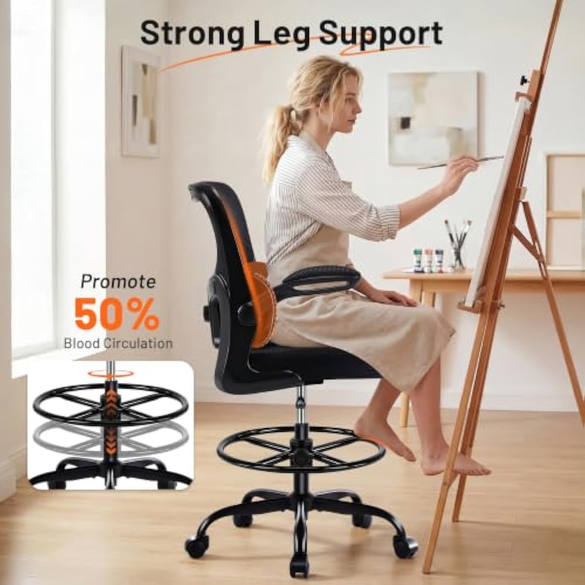 เก้าอี้สำหรับงานเขียนแบบที่ออก - Chairs บทวิจารณ์และราคา