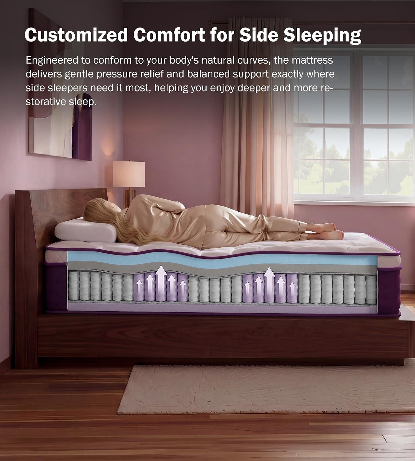 ที่นอนนุ่มพิเศษขนาดควีนไซส์ 12 - Memory Foam Mattress In A Box Queen บทวิจารณ์และราคา