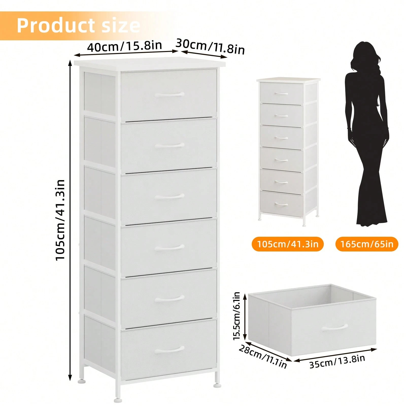 โต๊ะข้างเตียง Tomnk 6 ลิ้นชัก, - Bedroom Furniture บทวิจารณ์และราคา