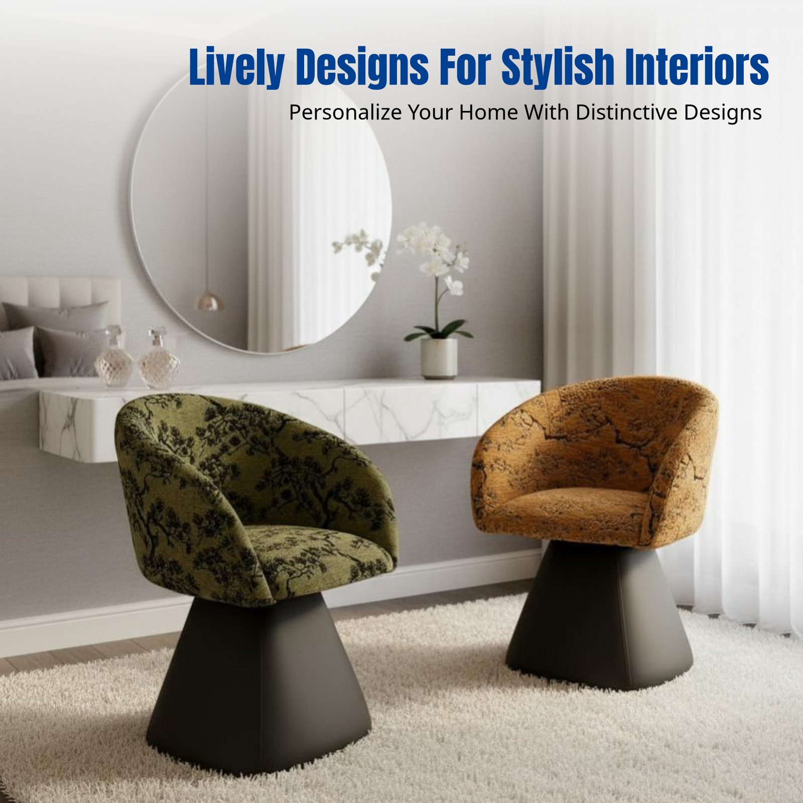 เก้าอี้โต๊ะเครื่องแป้งสไตล์มิน - Bedroom Furniture บทวิจารณ์และราคา