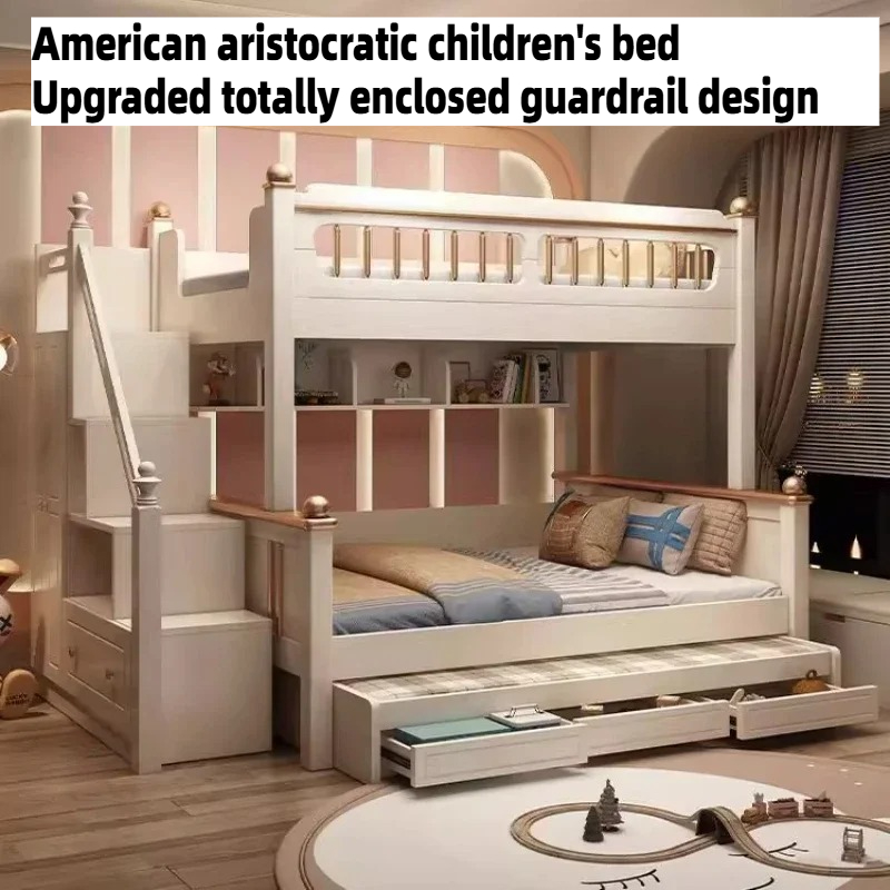 เตียงเด็กยกพื้นขนาด 135x190 ซม - King Size Bed Frame With Storage Drawers บทวิจารณ์และราคา