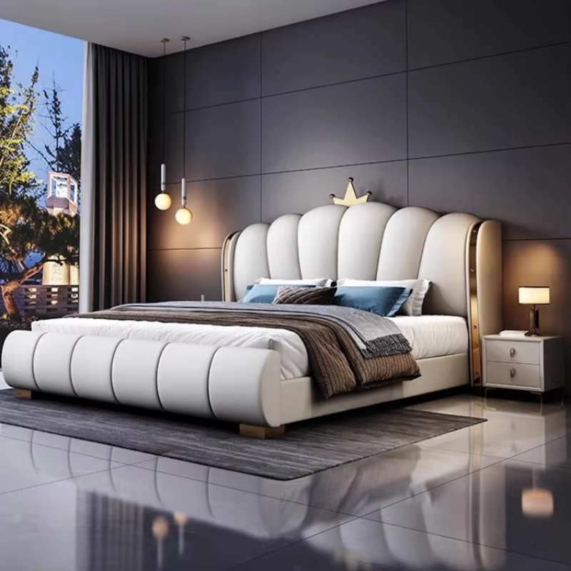 เฟอร์นิเจอร์ห้องนอนไม้ดีลักซ์ส - King Size Bed Frame With Storage Drawers บทวิจารณ์และราคา