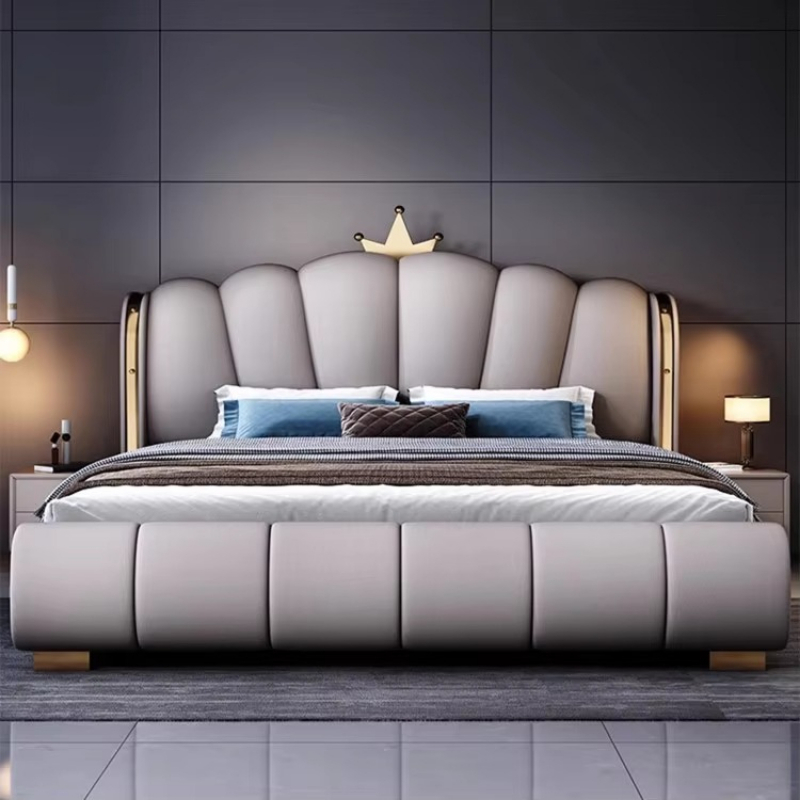 เฟอร์นิเจอร์ห้องนอนไม้ดีลักซ์ส - King Size Bed Frame With Storage Drawers บทวิจารณ์และราคา